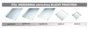 Stal nierdzewna - oferta firmy Blachy Pruszyński
