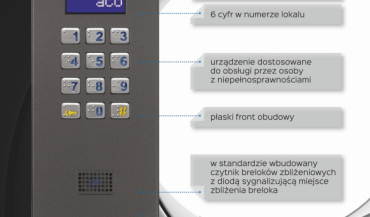 ACO poleca nową centralę domofonową CDNP7ACC