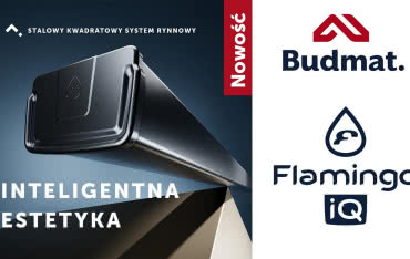 Nowość – stalowy system rynnowy Flamingo iQ 