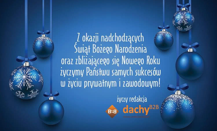 Wesołych Świąt Bożego Narodzenia!