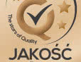 Uroczysta GALA JAKOŚĆ ROKU 2014 - firma JONIEC wyróżniona