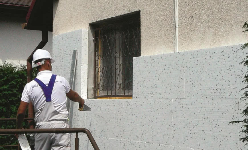 Polistyrenowe materiały termoizolacyjne