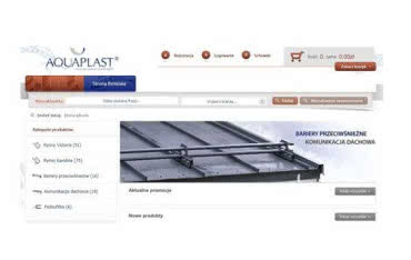 Aquaplast zaprasza do sklepu internetowego