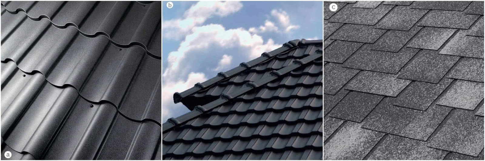 Blachodachówka, dachówka ceramiczna i gont bitumiczny