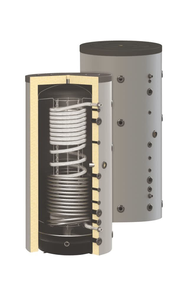 OEM HYGIENIC V4 - zbiornik higieniczny z dwiema wężownicami
