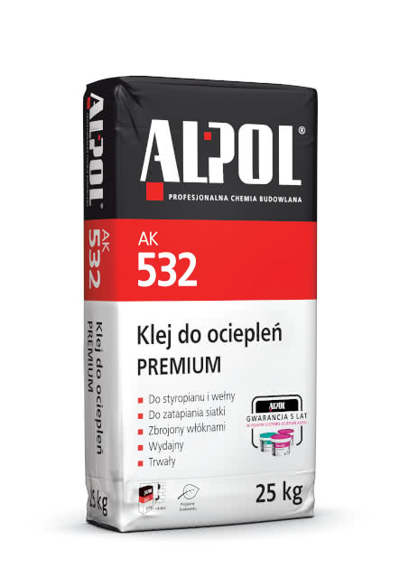 Klej do ociepleń PREMIUM AK 532 	