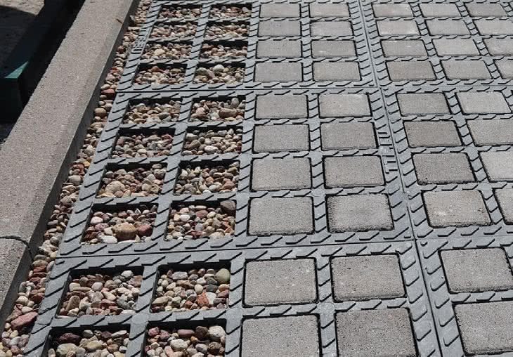 Kraty z tworzywa na podjazd Kraty z tworzywa na podjazd