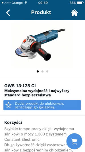 Aplikacja Bosch Pocket Assistant Aplikacja Bosch Pocket Assistant