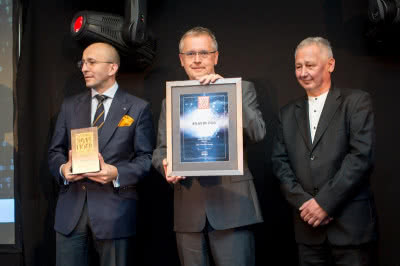 Prezes Zarządu dr Henryk Siodmok, Wiceprezes Zarządu ds. Finansowych dr Konrad Marchlewski oraz Dyrektor ds. Systemów Bogusław Święcicki Prezes Zarządu dr Henryk Siodmok, Wiceprezes Zarządu ds. Finansowych dr Konrad Marchlewski oraz Dyrektor ds. Systemów Bogusław Święcicki