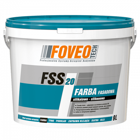 Farba Fasadowa Silikatowo-Silikonowa FSS 20