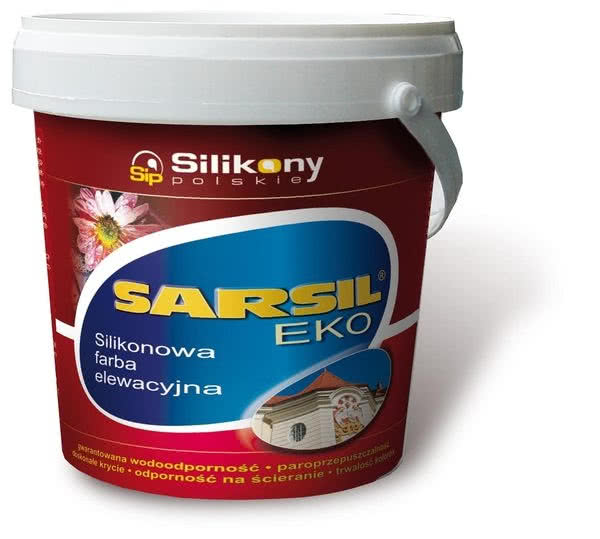 Silikonowa farba Sarsil Eko