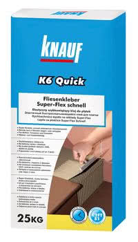 Elastyczny klej do płytek Knauf K6 Quick